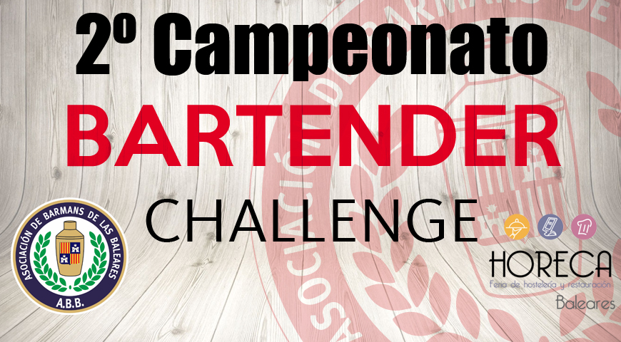 El próximo Bartender Challenge estará presente en HORECA Baleares
