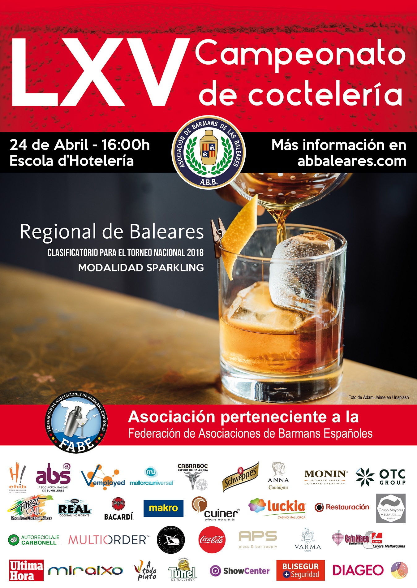 LXV Campeonato Regional de Coctelería de Baleares